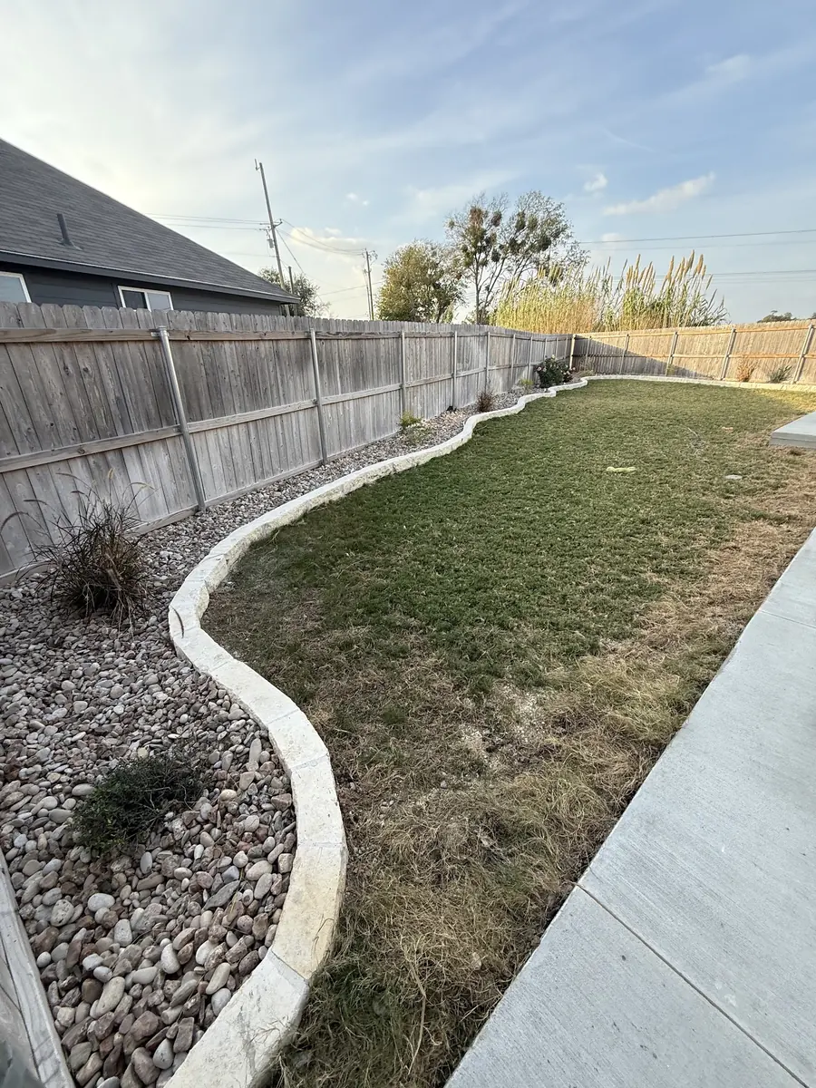 Concrete Landscape Curbing — Agaves Landscape Construction & Irrigation, Belton, Texas